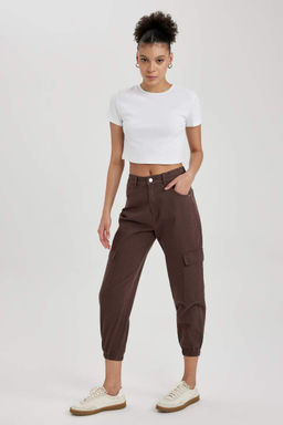 Брюки Cool Jogger стандартного кроя из габардина из 100 % хлопка