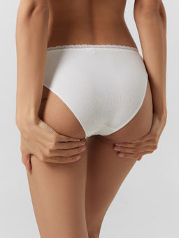 Цена за 2 штуки! Трусы слипы женские в наборе, 3 шт - Mark formelle фото 5