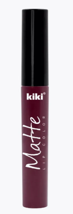 KIKI Помада Жидкая д/губ Matt Lip Color 210 мат.сливовый