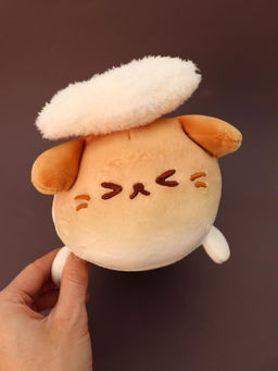 Мягкая игрушка "Dog fried egg", mix, 20 см