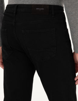 Siyah Slim Fit Jean Pantolon