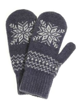 Варежки женские "Снежинка" 3007-5