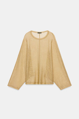 TOP HILO METALIZADO / Oro - Zara фото 6