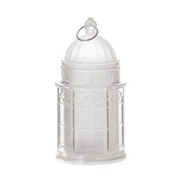 Фигурка светящаяся RISALUX «Зимняя башня», LED-ночник, от батареек 3×LR1130, 6.5×6.5×13 см