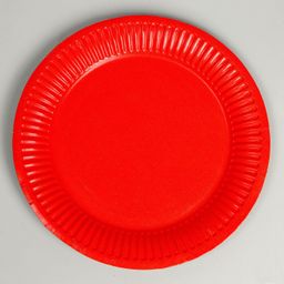 Набор бумажных тарелок Разноцвет, 18 см, 6 шт. - Страна карнавалия фото 5