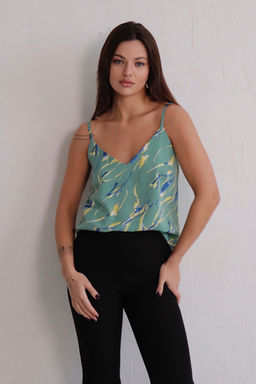 11098 Топ базовый с принтом - Martichelli фото 2