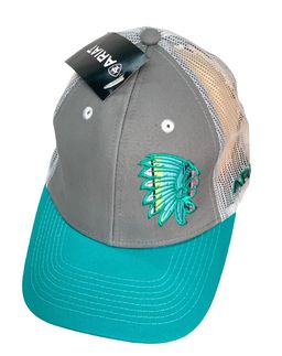 Яркая летняя бейсболка Ariat с вышитым индейцем №1580