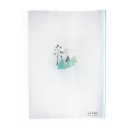 Папка формат А4, с 40 прозрачными файлами «Река», МИКС