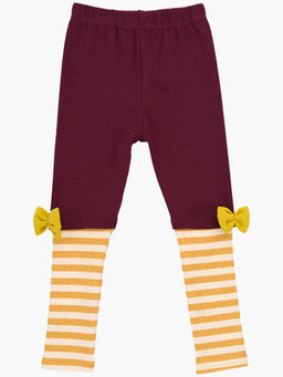 Лосины для девочки 33-1363 бордо - Mini maxi фото 3