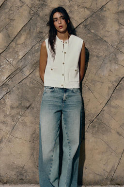 PLAIN KNIT TOP - Zara фото 14