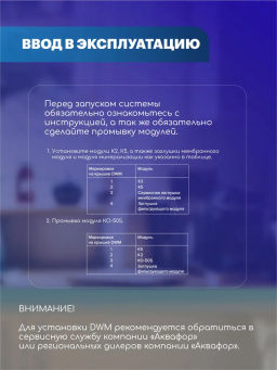 -11% Морион DWM 101SN компактная система обратного осмоса с краном Аквафор  фото 7