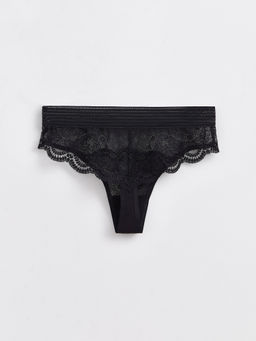 CONTE Трусы бразилиана BLACK SECRET LBR 1302 black - Conte elegant фото 2