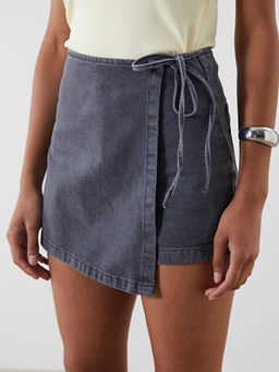 Beli Ba?lamal? Kad?n Jean ?ort Etek