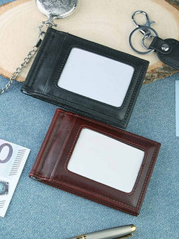 YK Зажим для денег с визитницей Barez 1009