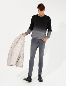 Koyu Gri Slim Fit Jean Pantolon - Pierre cardin фото 3