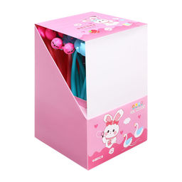 Цена за 48 шт. Ручка - прикол гелевая Котик, синий стержень, МИКС - Calligrata фото 7