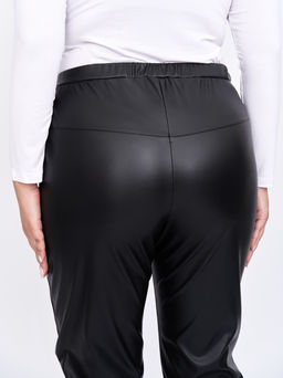 Брюки из эко-кожи ZBB32209BLK01 - Артесса фото 5