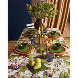 Скатерть Этель Фруктовый сад 149х180см, 100% хлопок, саржа 190 г/м2  фото 2