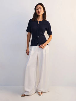 Приталенный кардиган с поясом / Zarina  фото 2