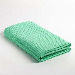 Полотенце вафельное Этель 70*140 см. цв.нежный лайм, 100% хл, пл 240 г/м2  фото 4