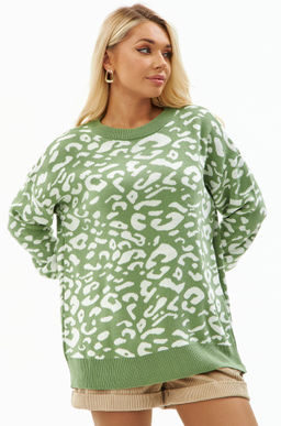 Женский свитер оверсайз Happyfox