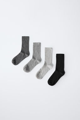 FOUR-PACK OF KNEE-HIGH SOCKS - Zara фото 18