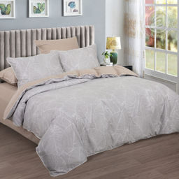 Рональд Евро/Пододеяльник (молния): 1 шт.- 220*200; Простыня: 1 шт.- 260*240; Наволочка (с кантом): 2 шт.- 70*70; Наволочка (с кантом): 2 шт.- 50*70 Велюр Престиж - Арт элегант фото 2