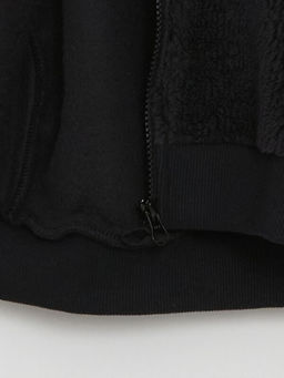 Kap??onlu Erkek Bebek Fermuarl? Sweatshirt