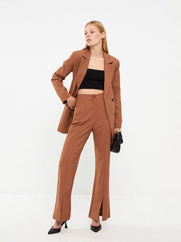 Kad?n Standart Fit D?z Pantolon