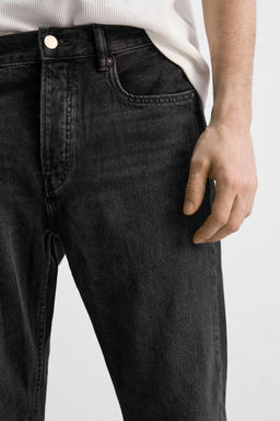 STRAIGHT-FIT REGULAR JEANS - Zara фото 4
