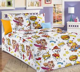 Детское белье - Бязь Команда 1,5-спальный (молния)