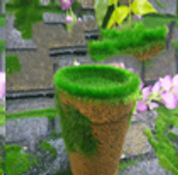 Кашпо со мхом декоративное 7х7 см / 16029 /уп 378/ - ГалеонТрейд фото 7