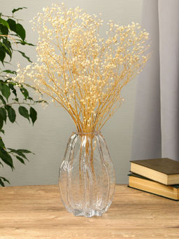 Ваза «Кэли», 21×12×6 см, стекло, прозрачная