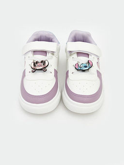 Lilo ve Stitch Bask?l? K?z Bebek Spor Ayakkab?