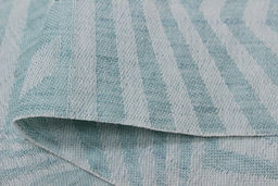 Полульняной жаккард Оптическая иллюзия цв.мятное мороженое, СОРТ2, ш.1.75м, лен-57%, хл-43% - Купава фото 4
