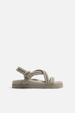 Sandals with Criss-Cross Straps - Zara фото 13