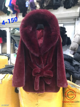 Шуба женская из искусственного меха - Bruno фото 3