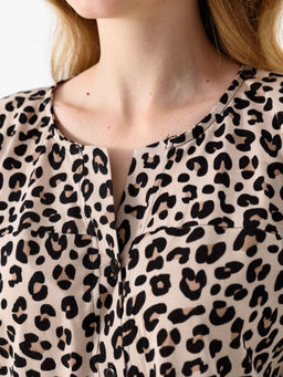 Женский халат коричневый 2206 (21)