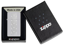 Зажигалка ZIPPO узкая Медовые соты | Slim® Honeycomb 46270