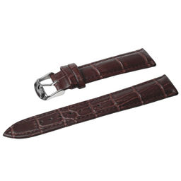 Ремешок для часов натуральная кожа темно-коричневый C1-10dark-brown