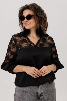 Блуза ANELLI 1790 черный бриллиант