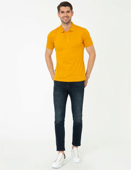 Safran Slim Fit Polo Yaka Merserize Ti__rt - Pierre cardin фото 4