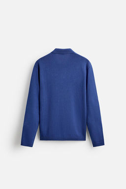 COTTON KNIT POLO SHIRT - Zara фото 7