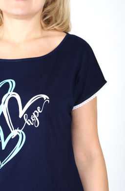 Пижама Вики П-112 (42-56) кулирка - Лотос фото 4