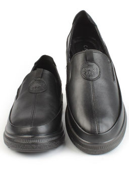 03-5316 BLACK Полуботинки женские (натуральная кожа)