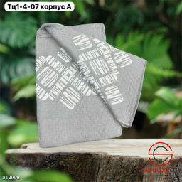 Плед на диван или кровать с принтом