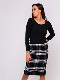 273BLK Юбка женская