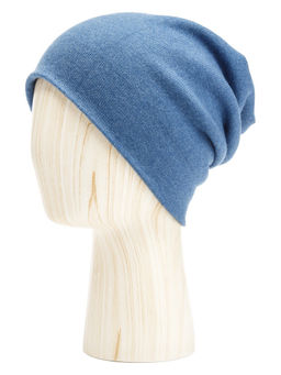 Шапка жен. каш ZZ-D11001 dusty blue - Eleganzza фото 5