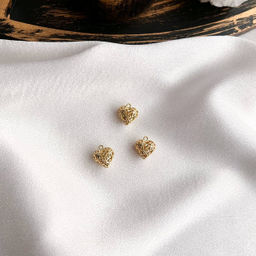 Подвеска Сердце ( 3 шт) - Радуга самоцветов фото 2