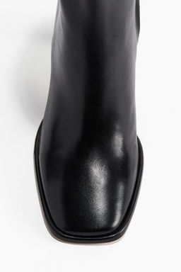 Botines de piel con tacon - H&m фото 3